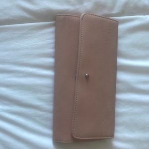 Blush bifold wallet